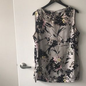 EUC Liz Claiborne Silky Floral Tank Top 1X